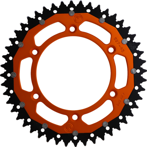 [1210-897-48-14X] Moose Racing задня зірка 48Т Orange KTM
