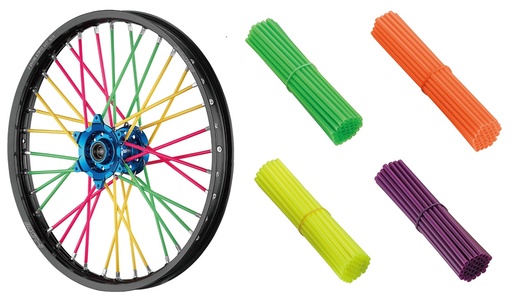 [SS102FYE] Accel накладка на спиці Yellow Fluo