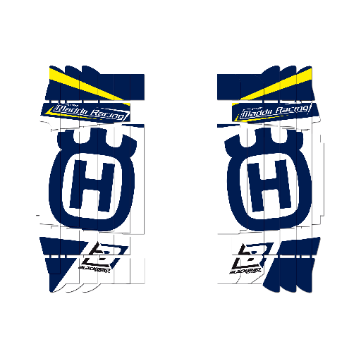 [A602R1] Blackbird наклейки захисту радіатора Husqvarna FC-TC 16-18 / FE-TE 16-18