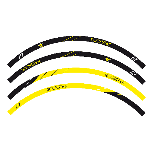 [5068R/40] Blackbird наклейки обода Rockstar
