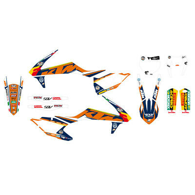 [2541R15 ] Blackbird комплект графіки Replica Trofeo 2018 KTM SX-SXF 16-18 / EXC 17-19