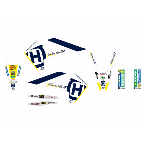 [2612R2 ] Blackbird комплект графіки Replica Team Maddi Husqvarna FC/TC 16-18 TE/FE 17-19