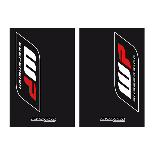 [5015W ] Blackbird наклейки вилки WP (Black)
