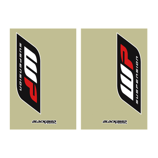 [5045W] Blackbird наклейки вилки WP 
