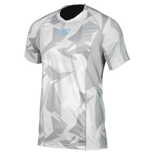 [3503-000-130-360 ] Klim Aggressor Cool -1.0 Short Sleeve MD Light Gray Camo 