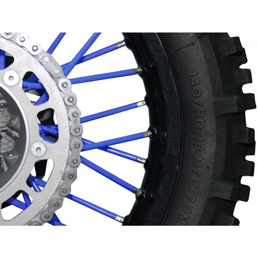 [5087/70 ] Blackbird накладки на спиці Blue