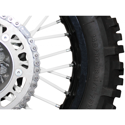 [5087/10 ] Blackbird накладки на спиці White