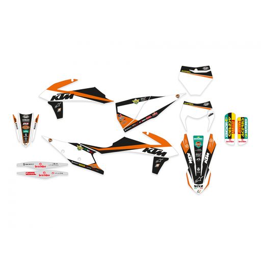 [2547R19 ] Blackbird комплект графіки Replica Trofeo 2020 KTM SX-SXF 19-20 / EXC 20-21