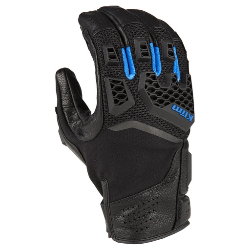 [4063-000-150-000 ] Klim Baja S4 Glove XL Black - Kinetik Blue 