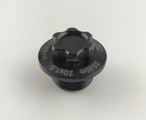 [602] GN гайка передньої осі KTM/Husqvarna 20mm Black