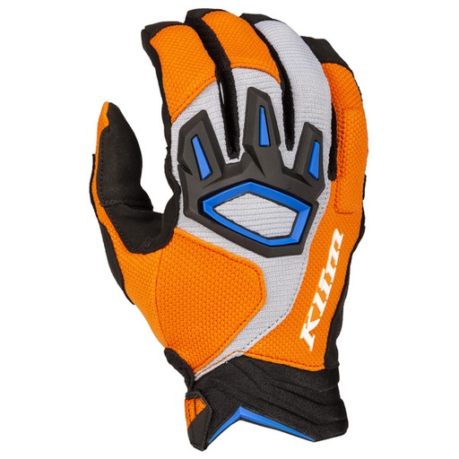 [3167-003-130-402 ] Klim Dakar Glove MD Orange - Blue