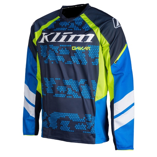 [3315-007-130-201 ] Klim Dakar Jersey MD Kinetik Blue