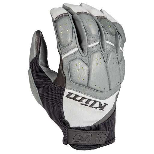 [3186-003-130-600 ] Klim Dakar Pro Glove MD Light Gray