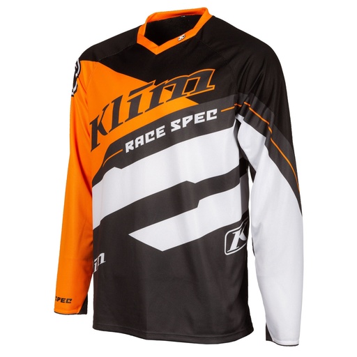[3204-000-130-800 ] Klim Race Spec Jersey MD White